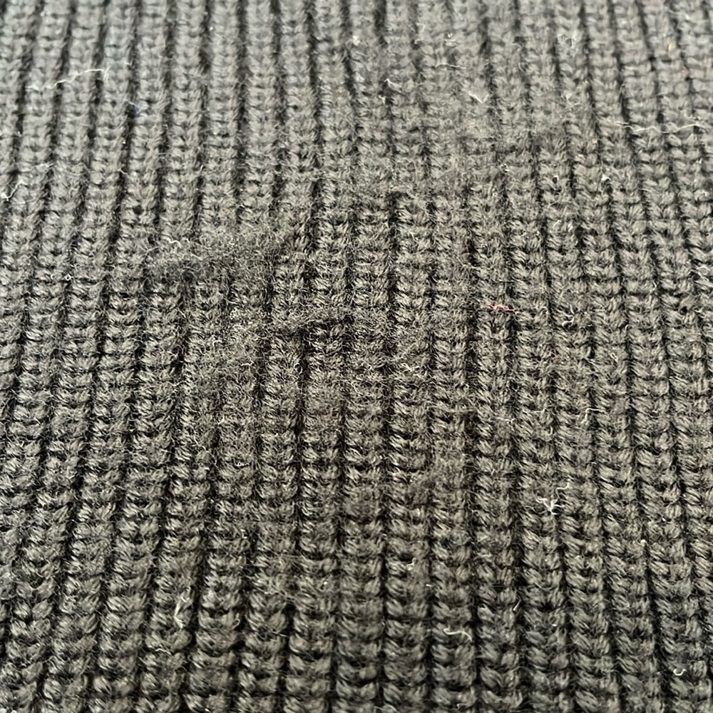 HUGO BOSS faux leather sweater - Picture 4 of 4